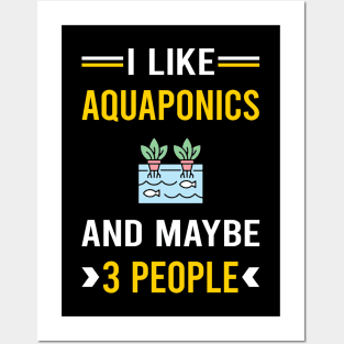 3 People Aquaponics Aquaponic Posters and Art